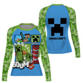 Minecraft Creeper Rash Guard