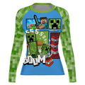 Minecraft Creeper Rash Guard