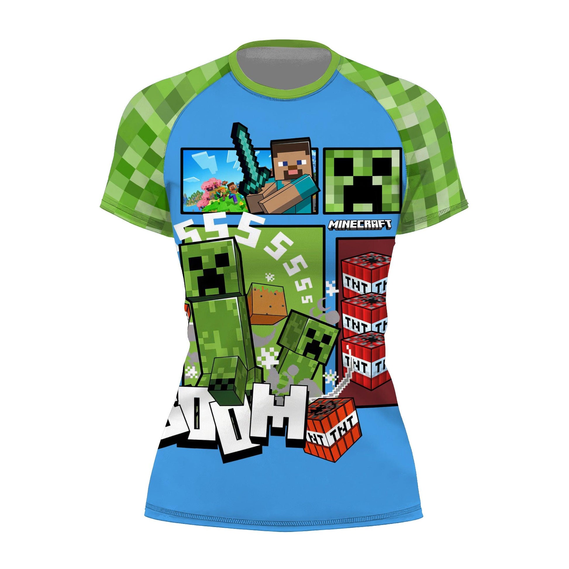 Minecraft Creeper Rash Guard