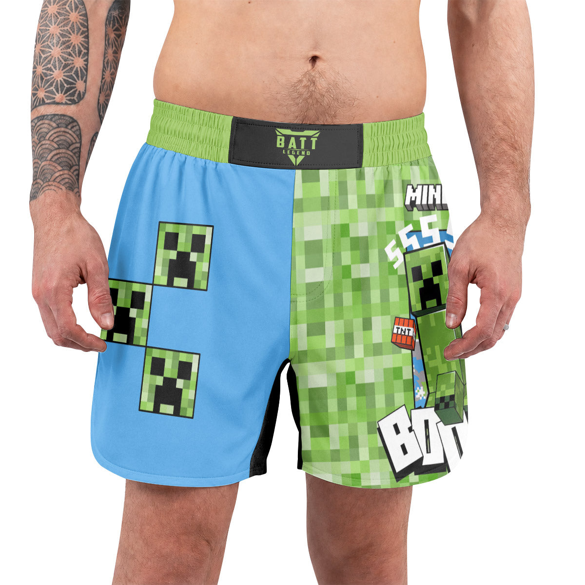 Minecraft Creeper Grappling Shorts