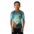 Minecraft Jiu Jitsu Kids Rash Guard
