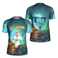 Minecraft Jiu Jitsu Kids Rash Guard