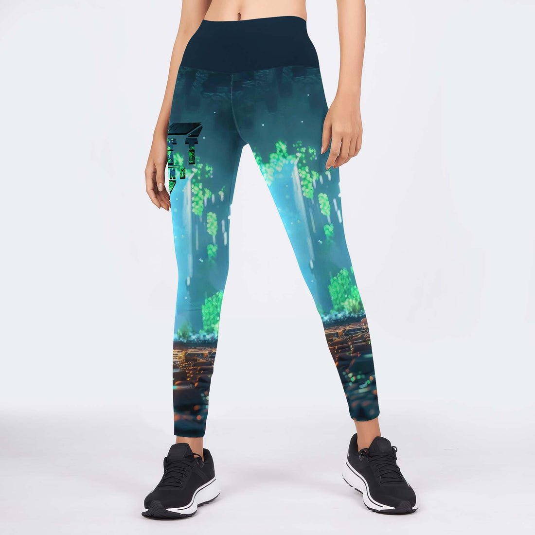 Minecraft Jiu Jitsu Leggings