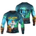 Minecraft Jiu Jitsu Rash Guard