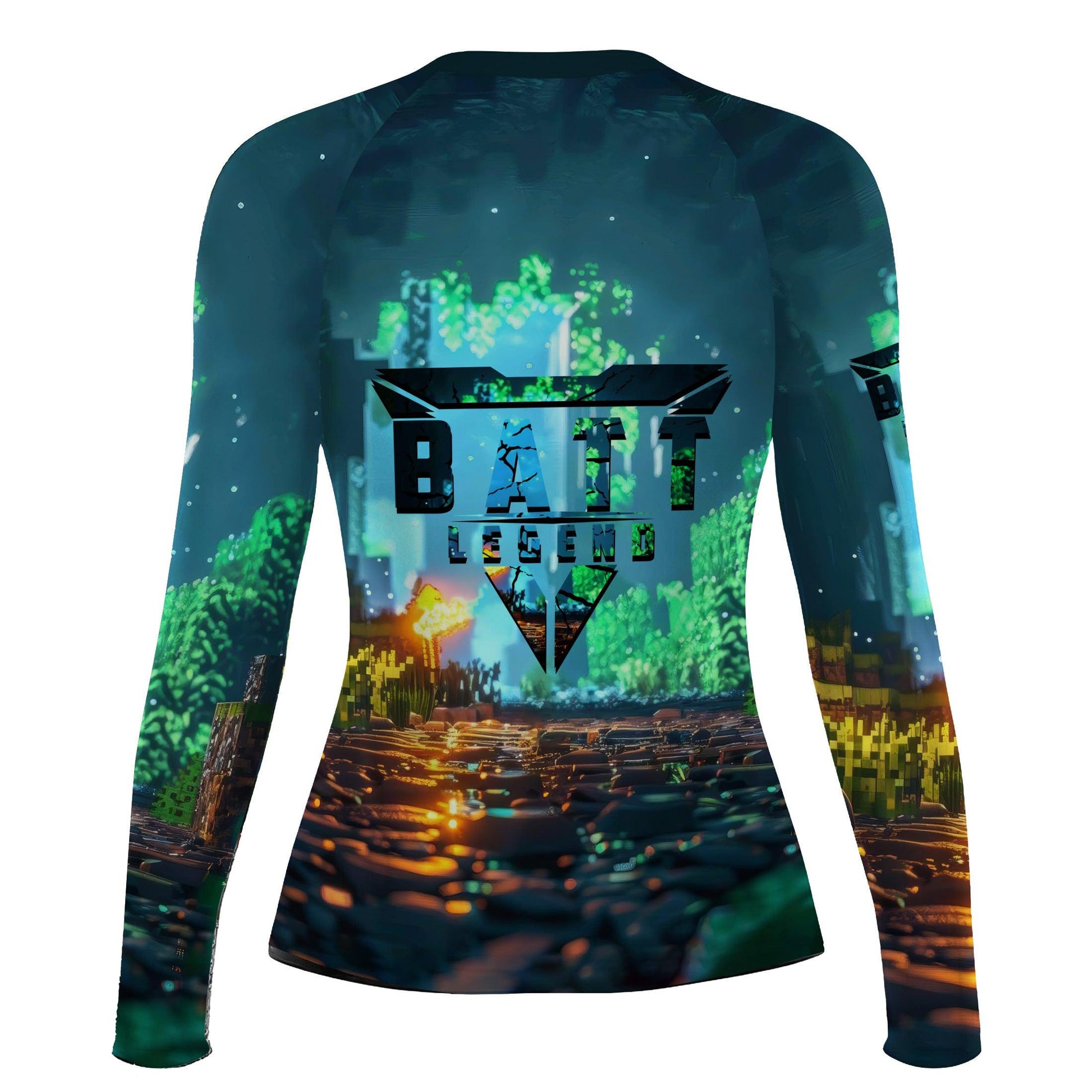 Minecraft Jiu Jitsu Rash Guard
