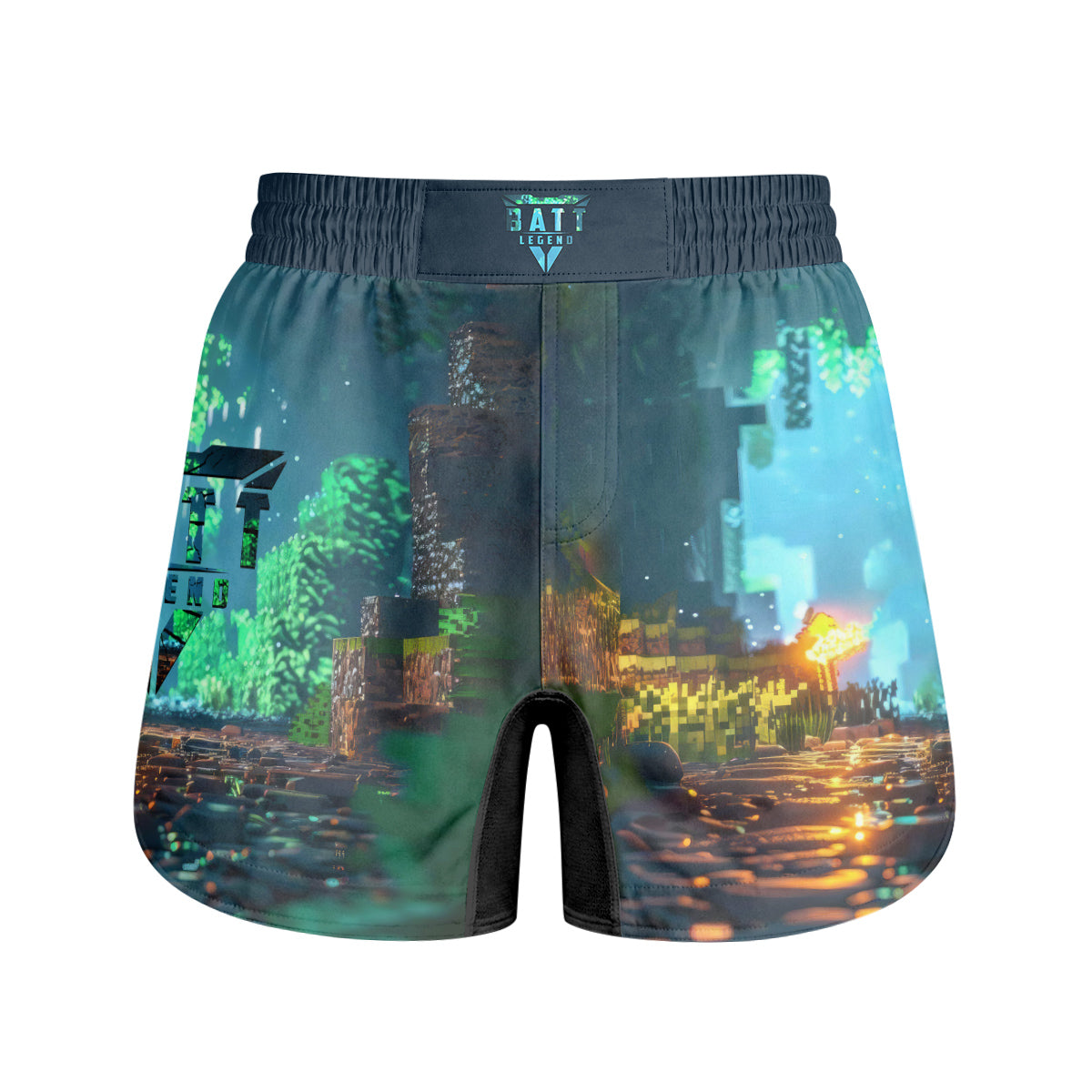 Minecraft Jiu Jitsu Grappling Shorts