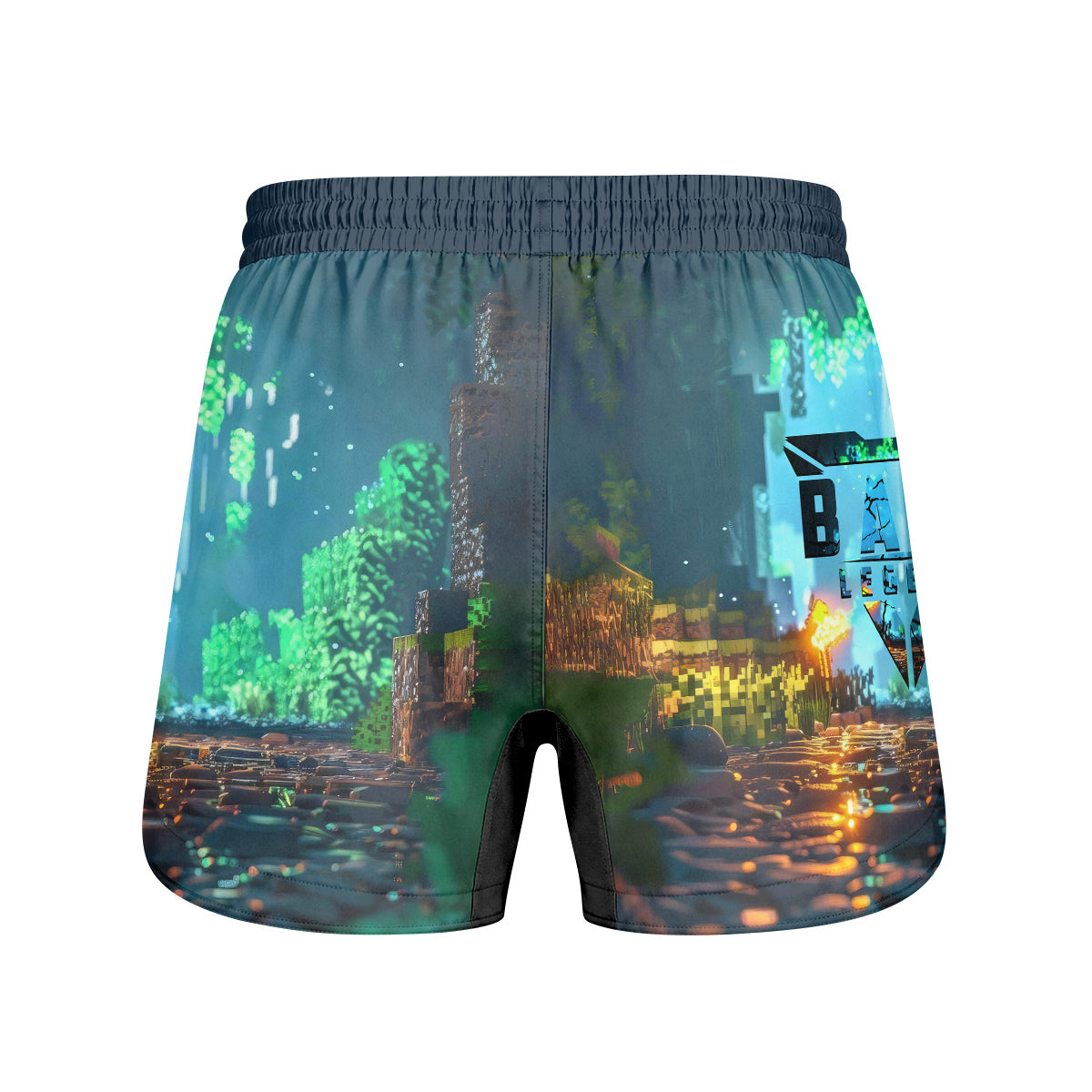 Minecraft Jiu Jitsu Grappling Shorts