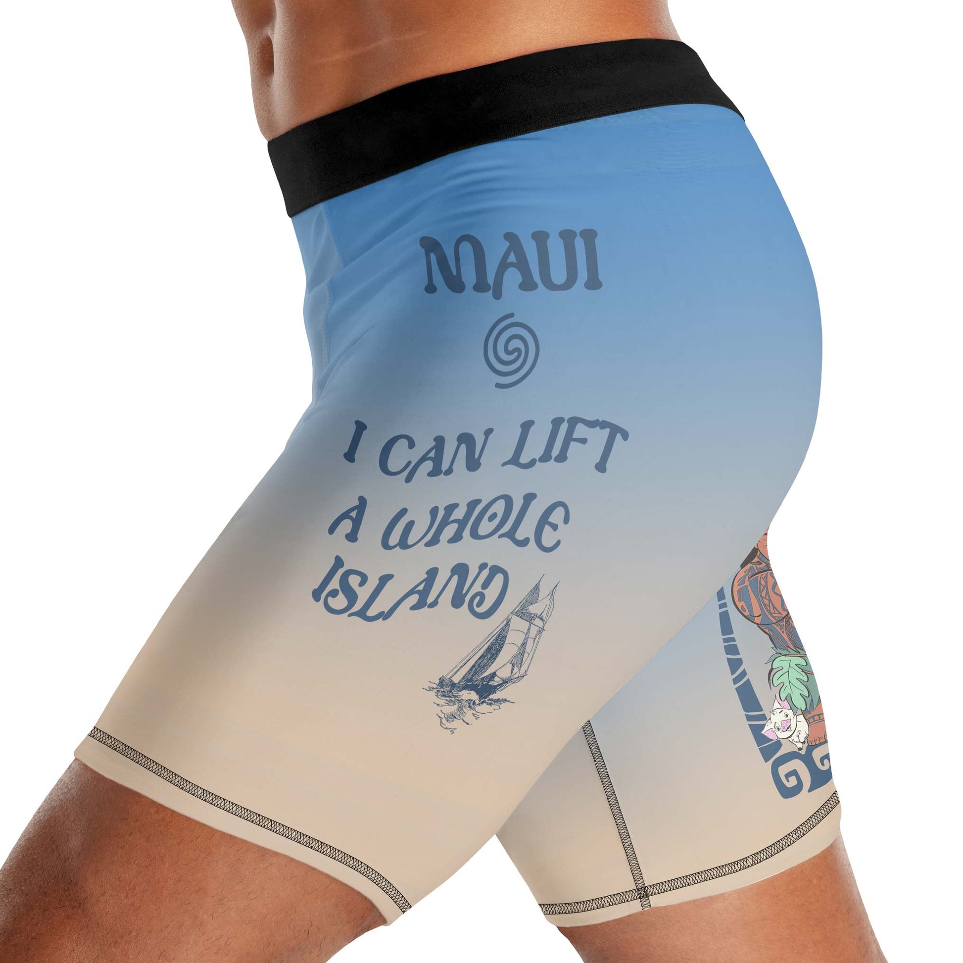 Moana Maui Compression Shorts