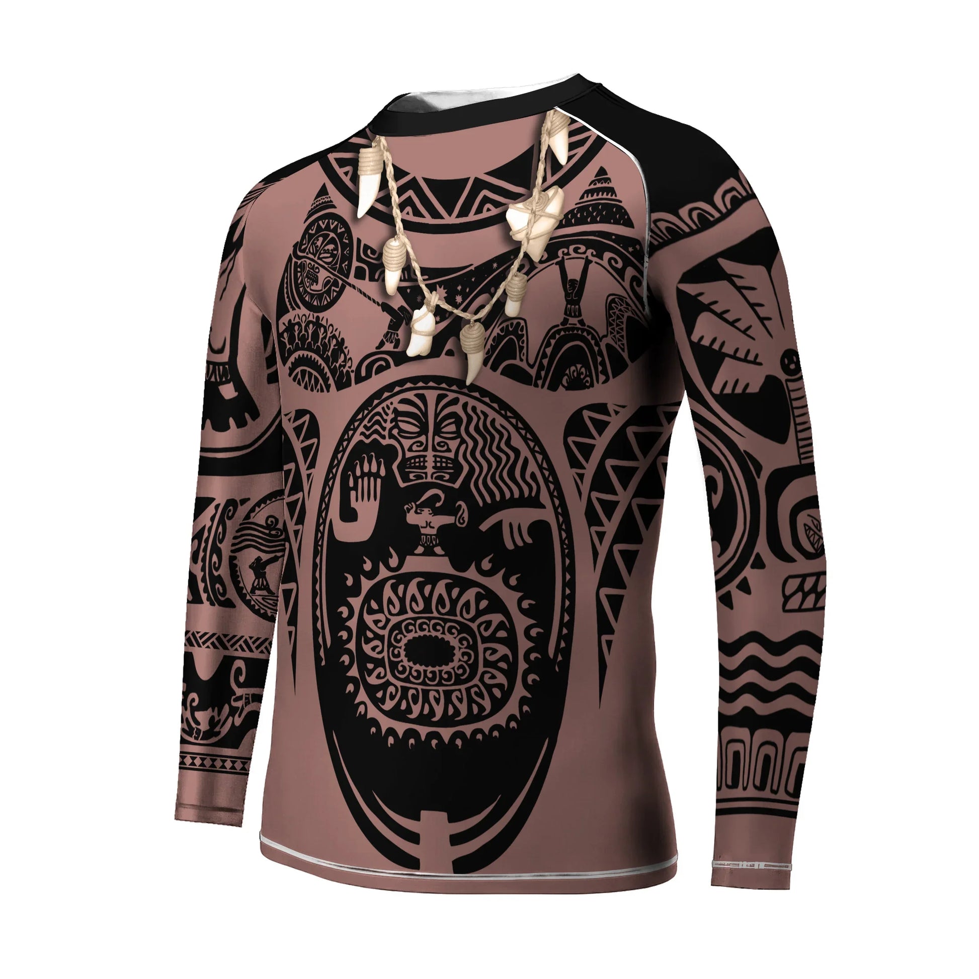 Moana Maui Cosplay Kids Rash Guard