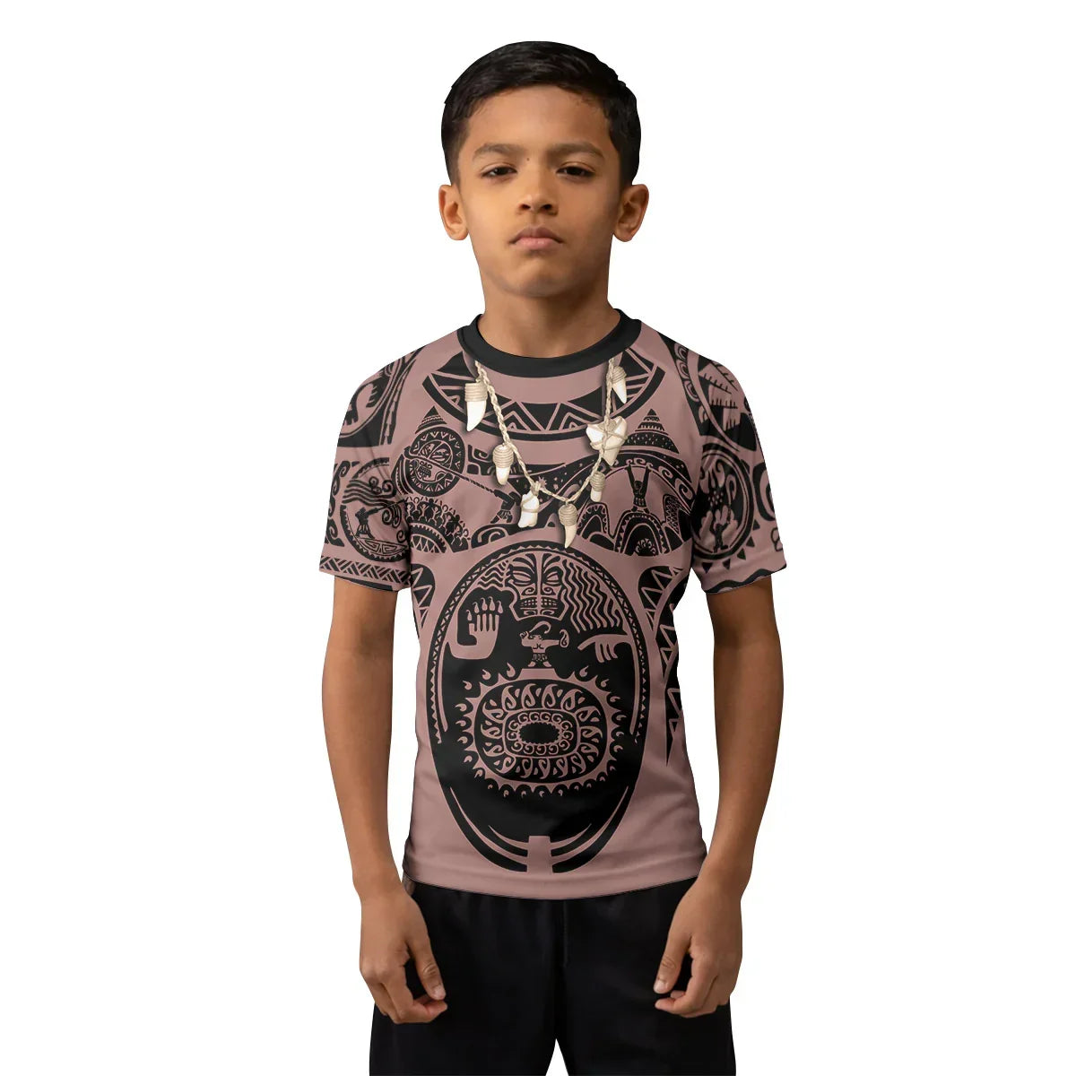 Moana Maui Cosplay Kids Rash Guard