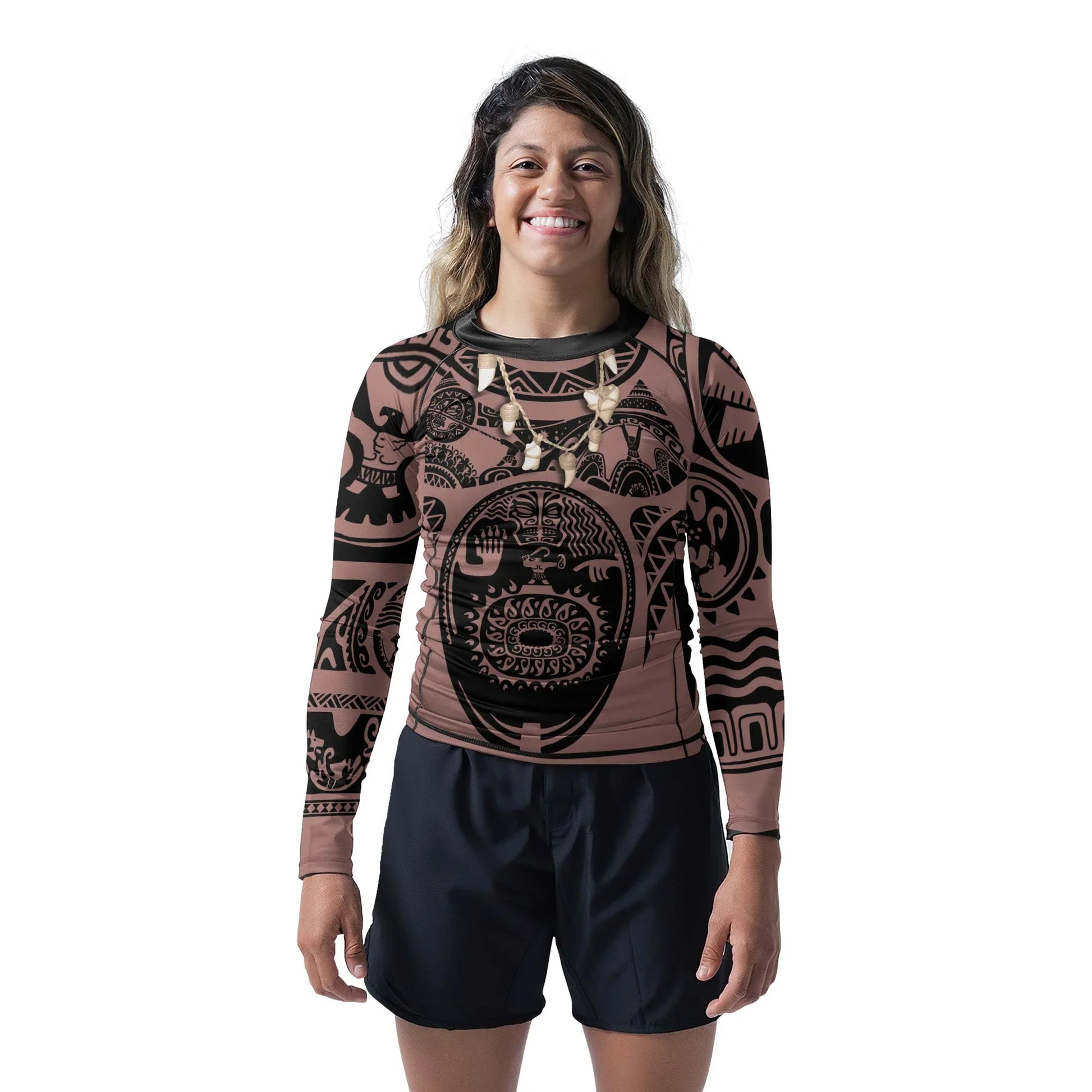 Moana Maui Cosplay Rash Guard