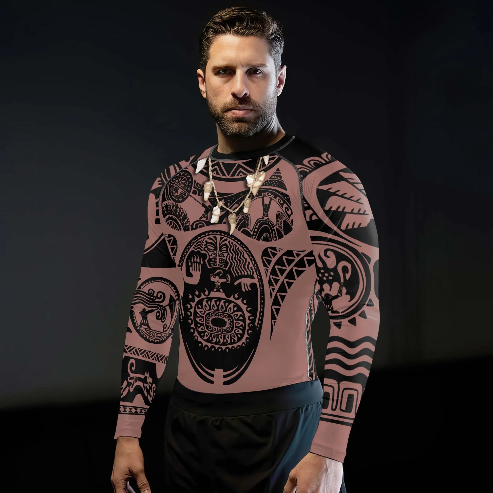 Moana Maui Cosplay Rash Guard
