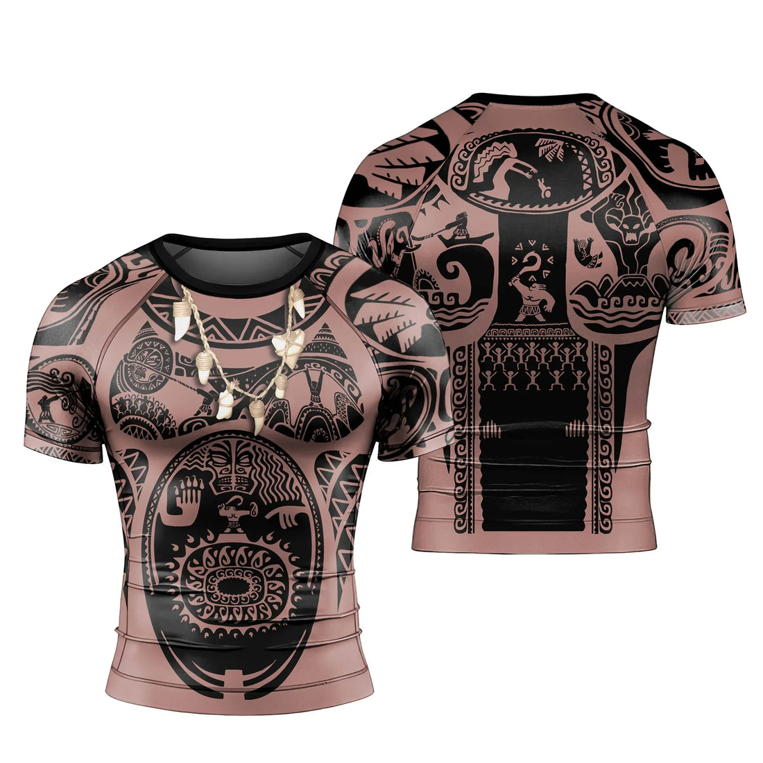 Moana Maui Cosplay Rash Guard