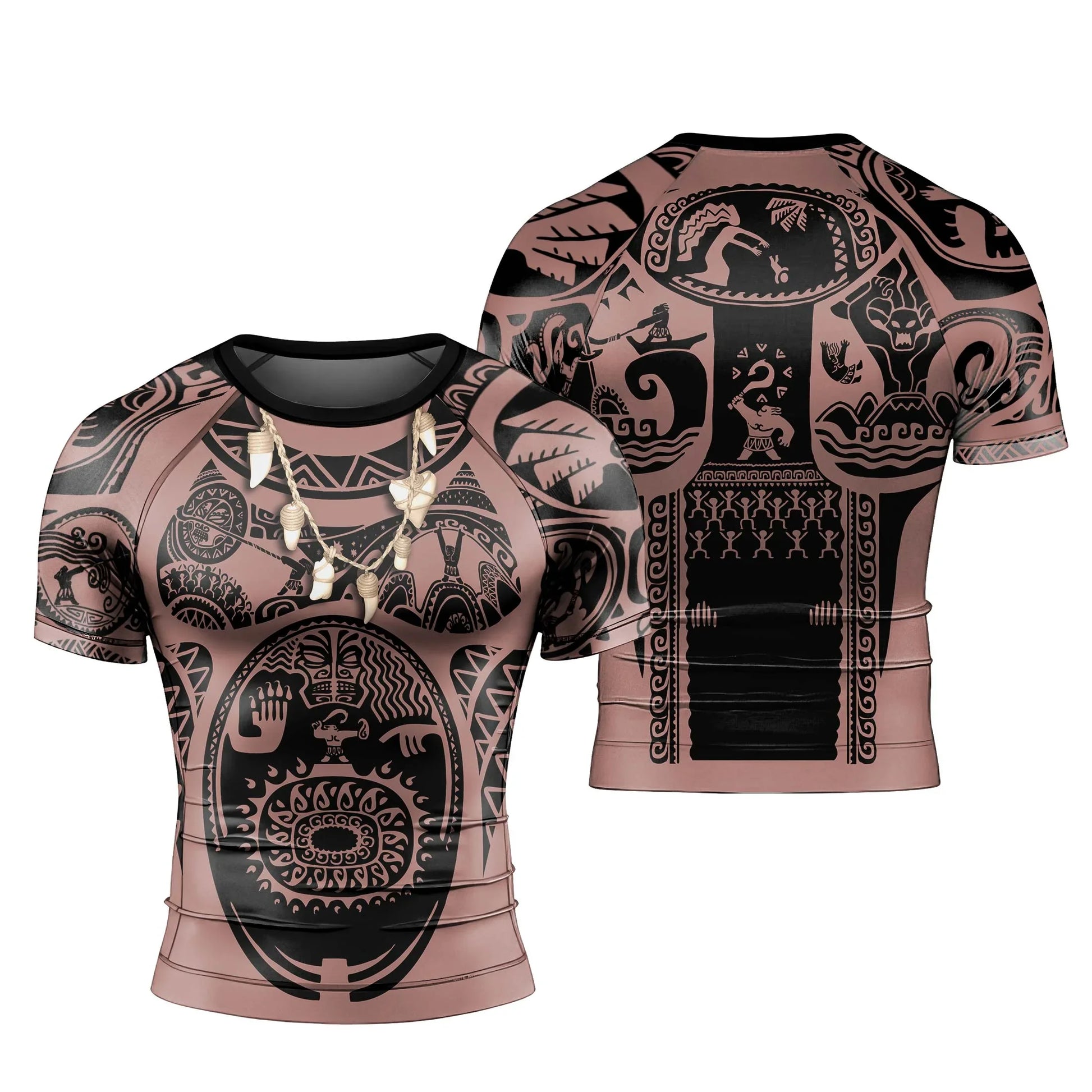 Moana Maui Cosplay Rash Guard
