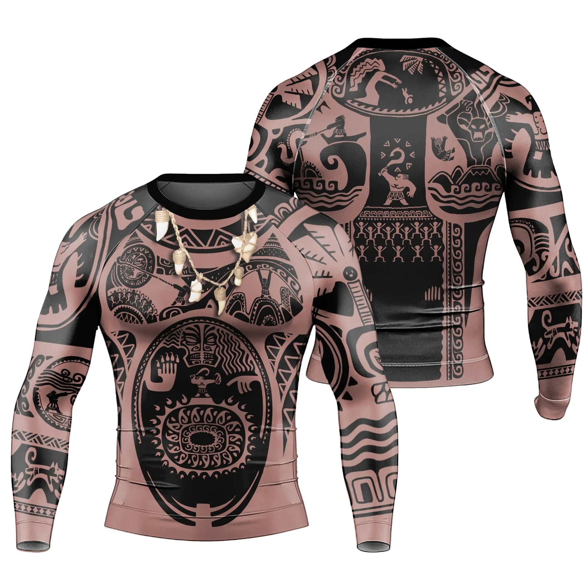 Moana Maui Cosplay Rash Guard