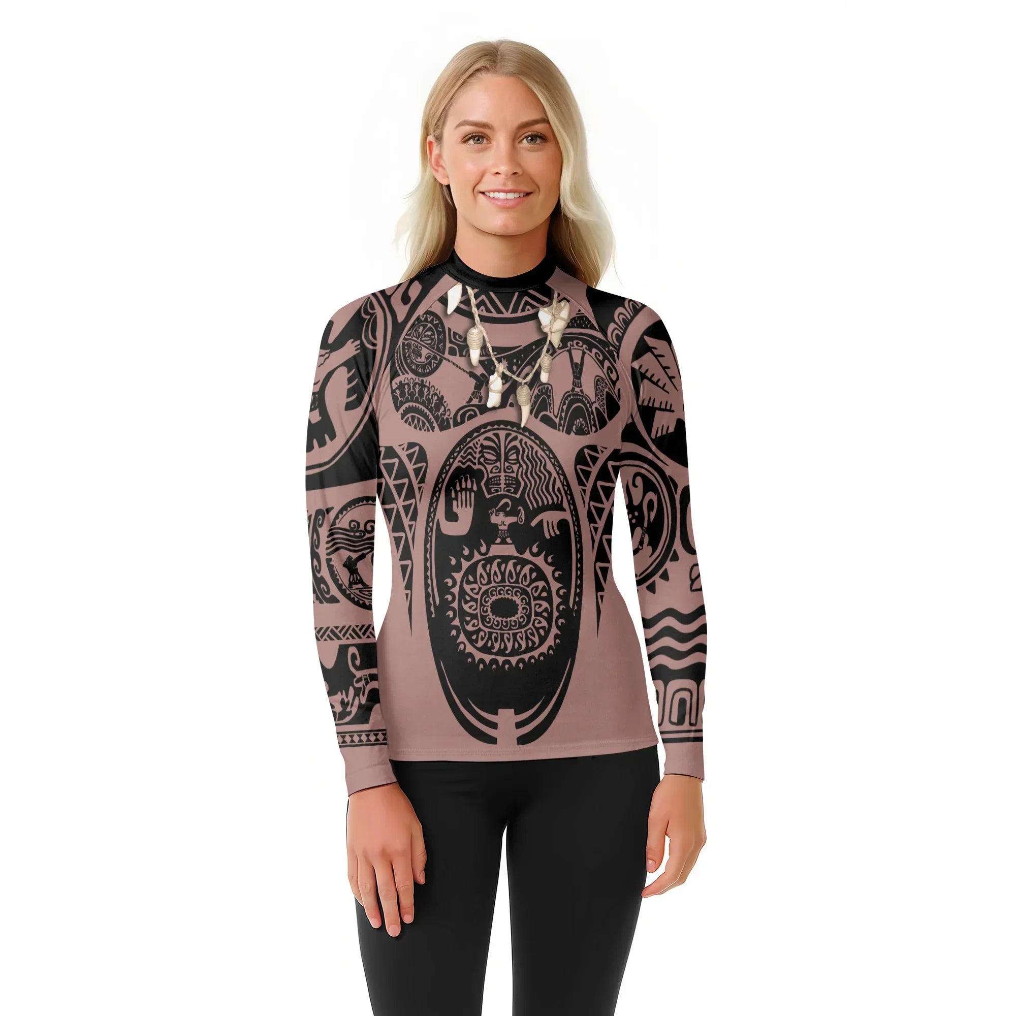 Moana Maui Cosplay Rash Guard for MMA & Fitness