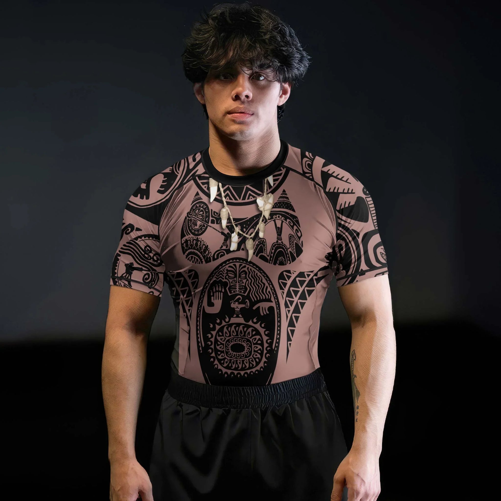 Moana Maui Cosplay Rash Guard