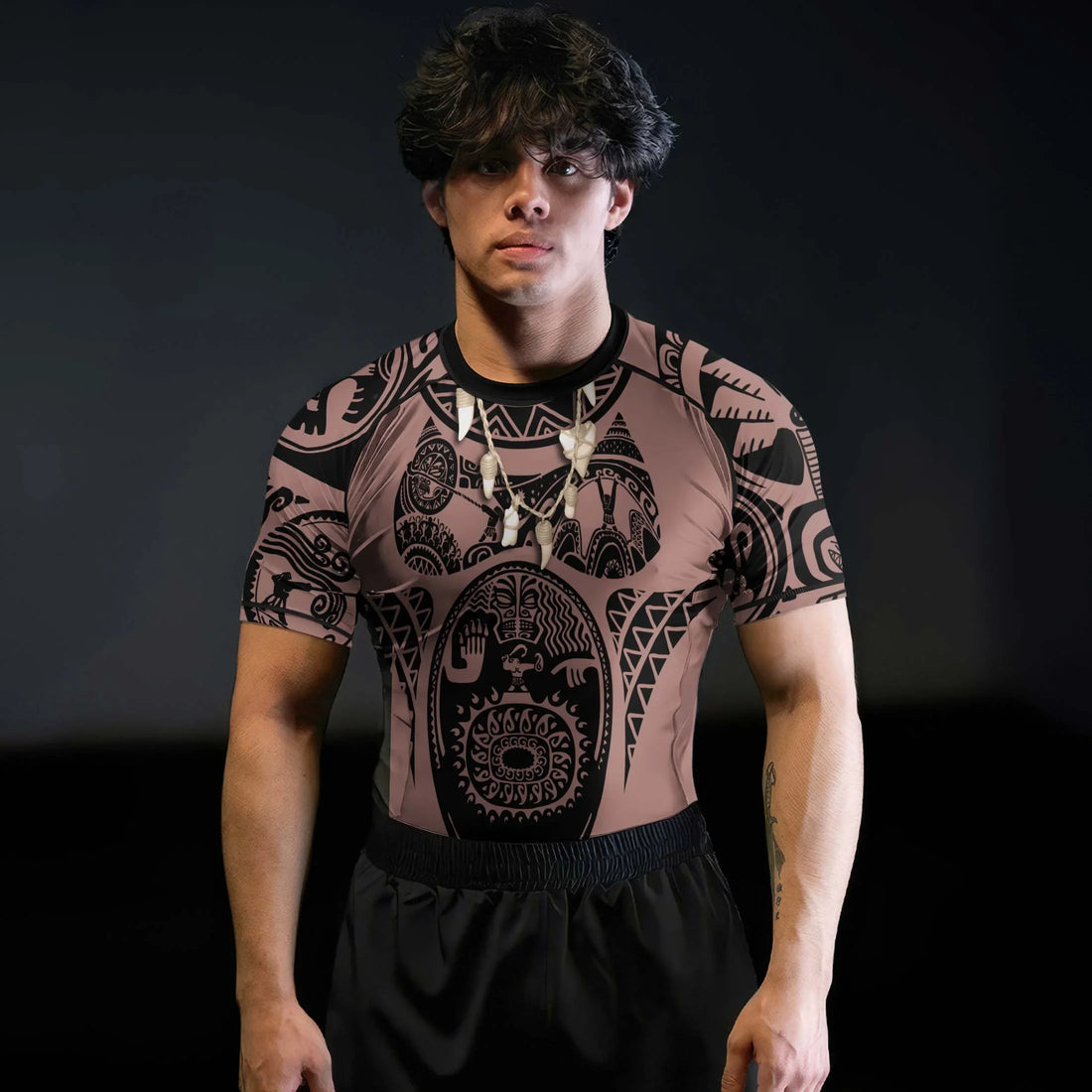 Moana Maui Cosplay Rash Guard