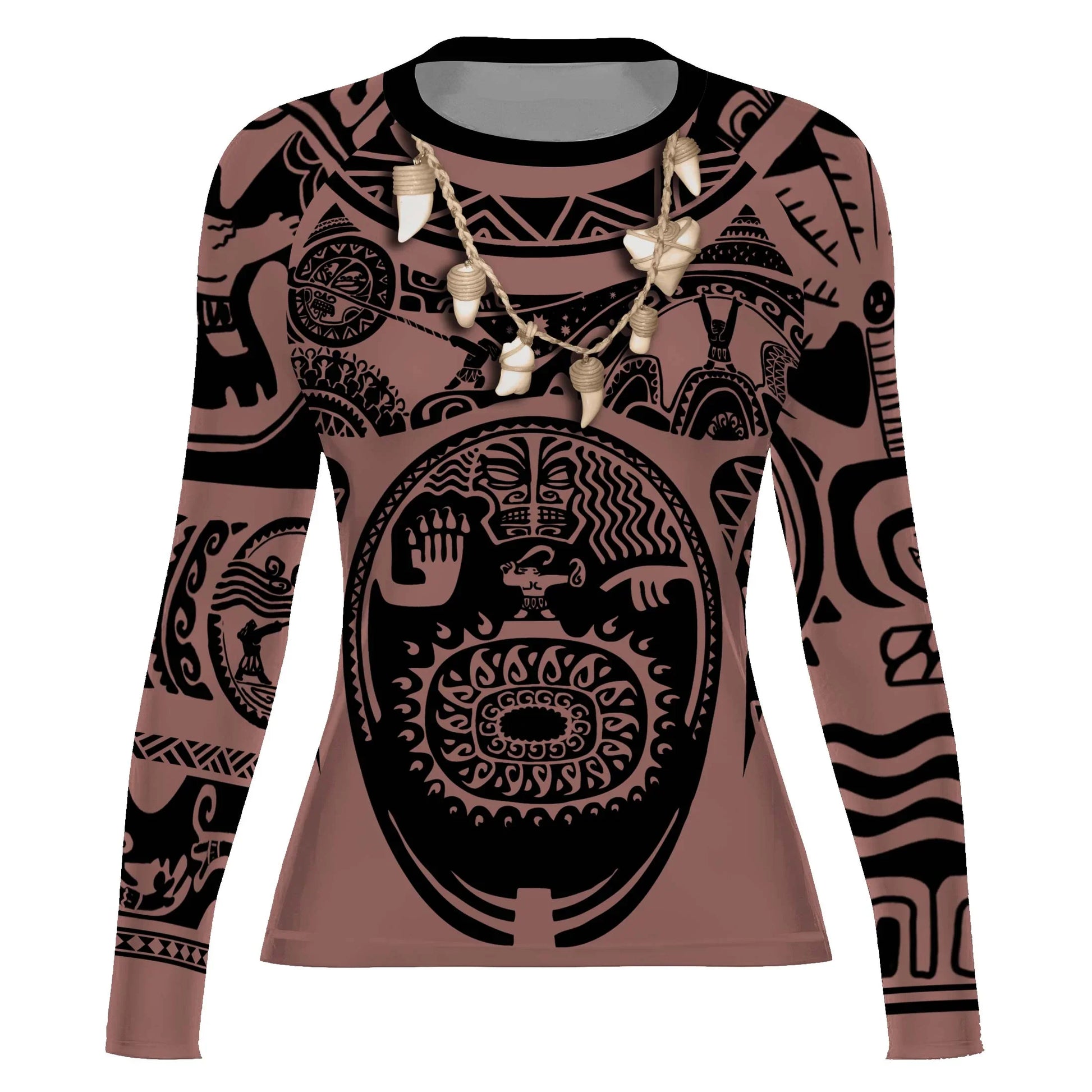 Moana Maui Cosplay Rash Guard