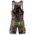 Moana Maui Cosplay Wrestling Singlet