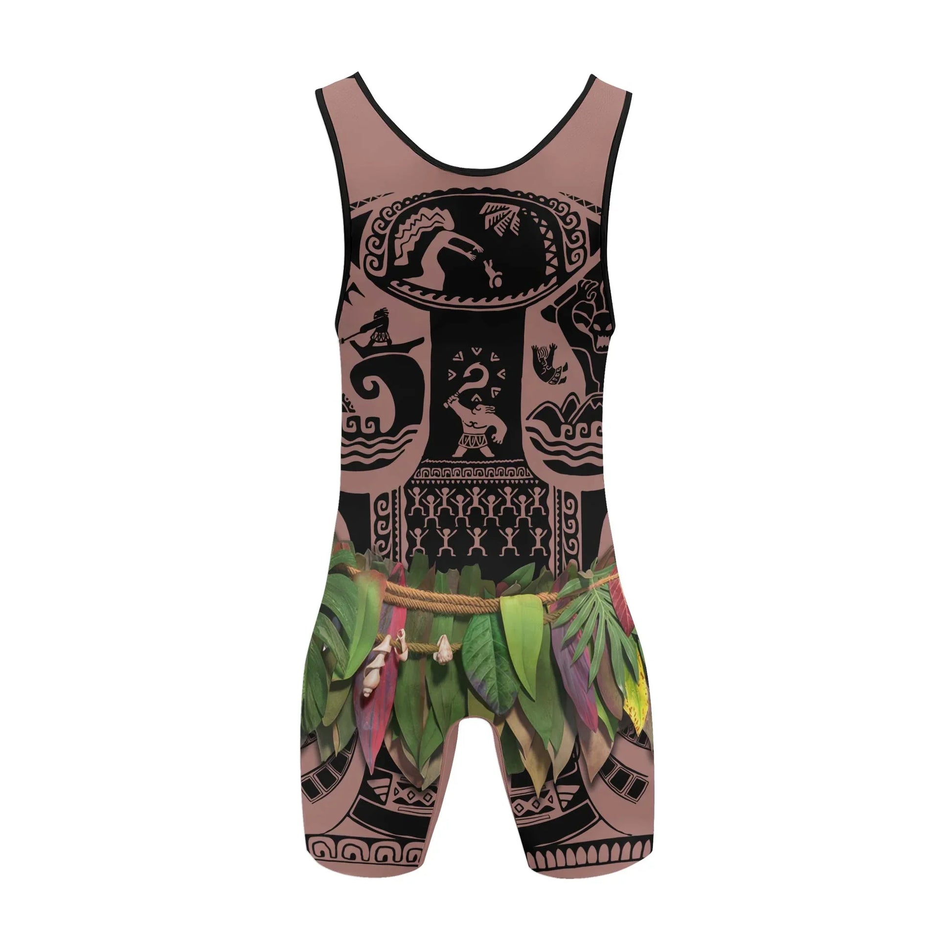 Moana Maui Cosplay Wrestling Singlet