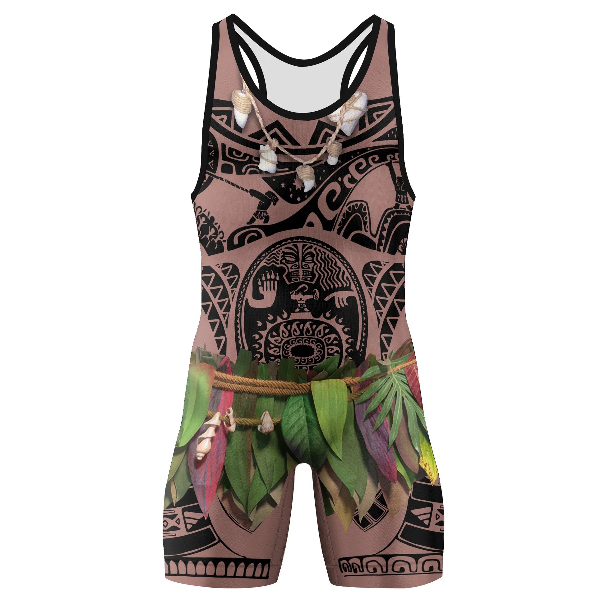 Moana Maui Cosplay Wrestling Singlet