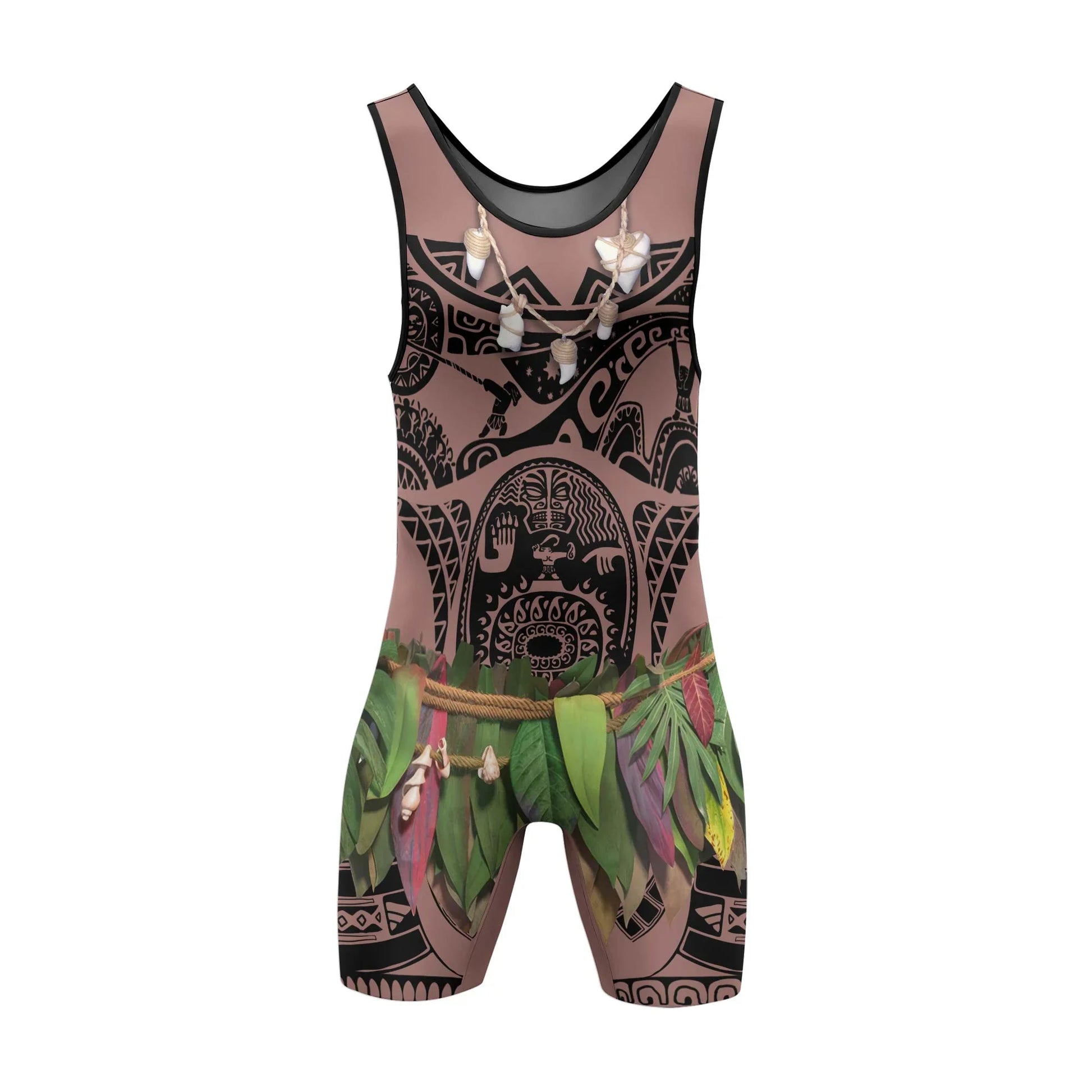 Moana Maui Cosplay Wrestling Singlet
