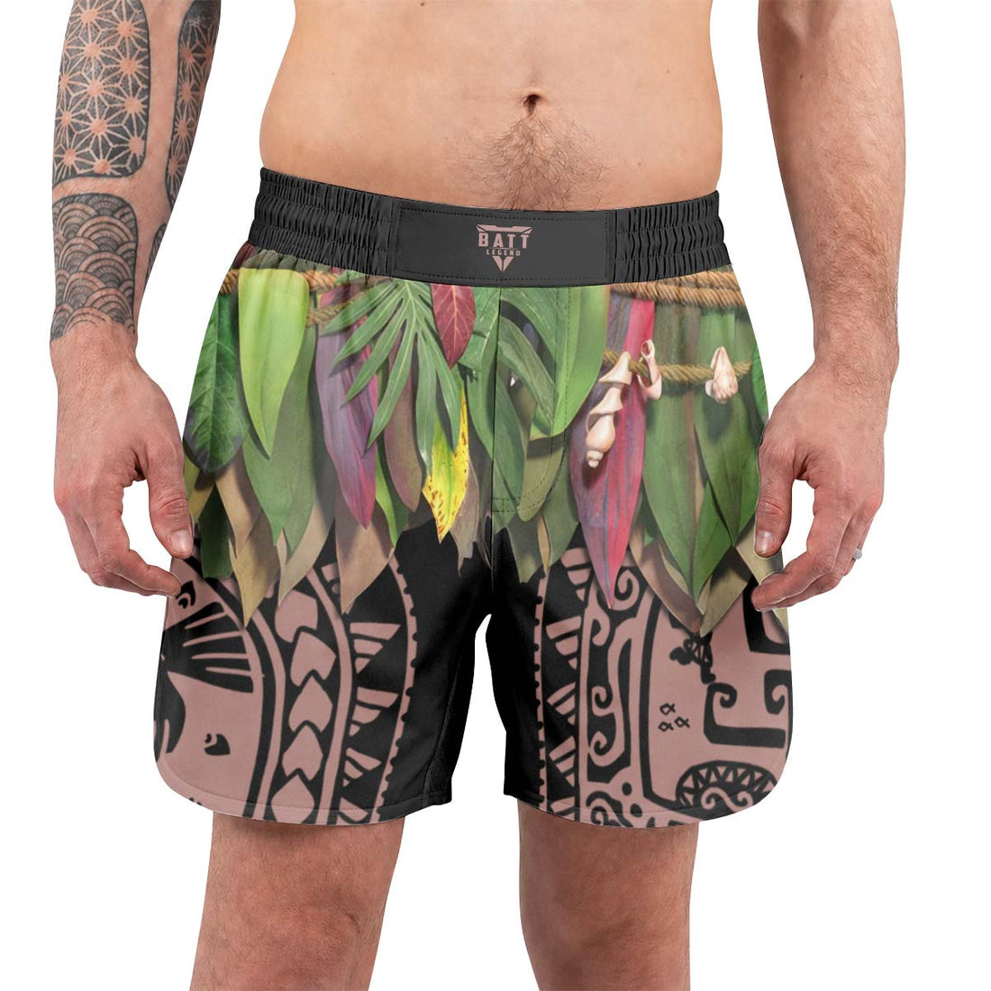 Moana Maui Cosplay Grappling Shorts