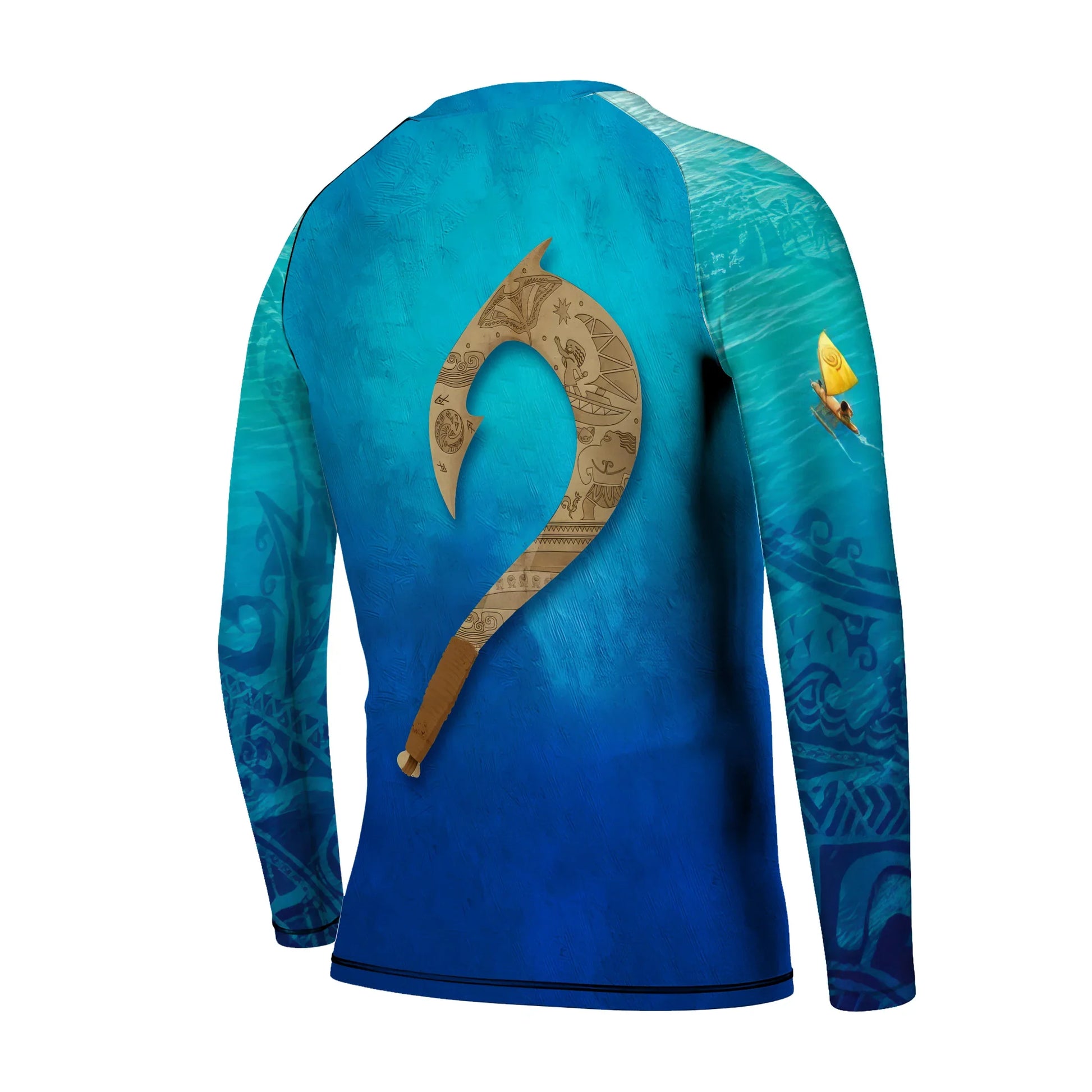 Moana Maui Hook Kids Rash Guard