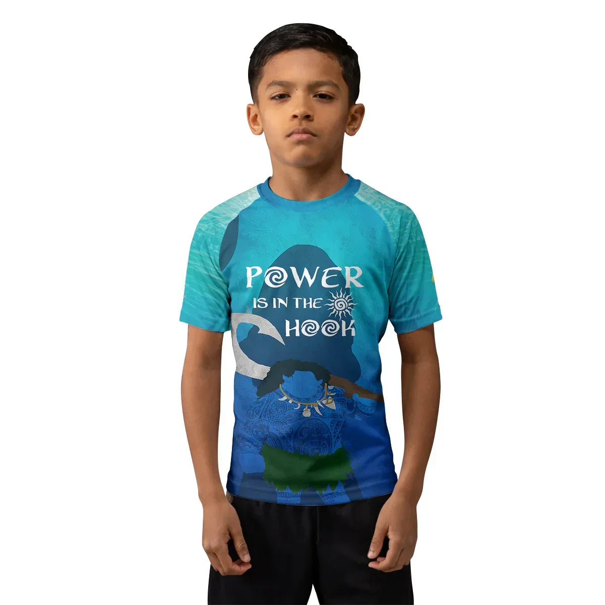 Moana Maui Hook Kids Rash Guard