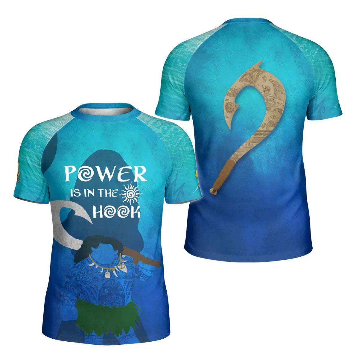 Moana Maui Hook Kids Rash Guard