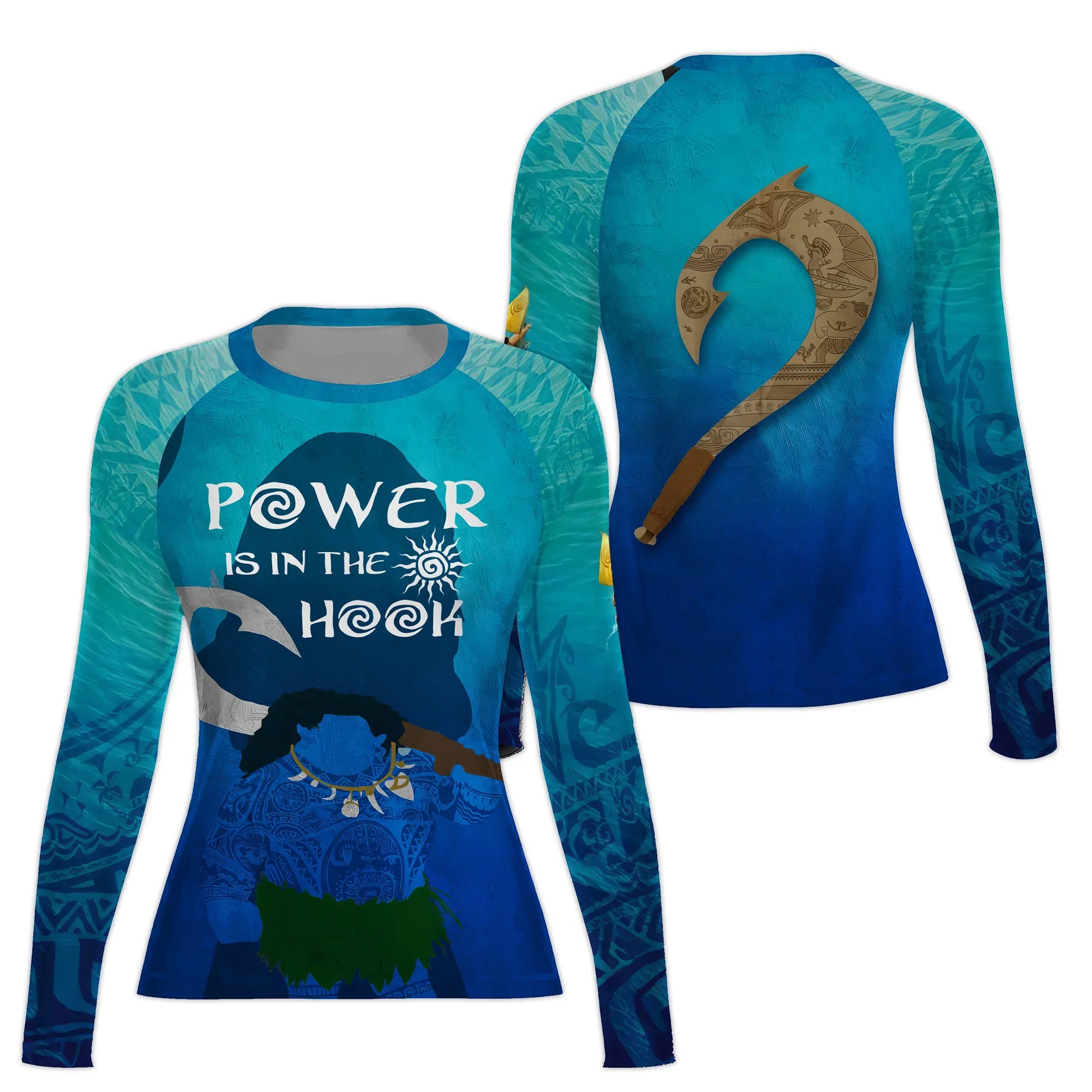 Moana Maui Hook Rash Guard