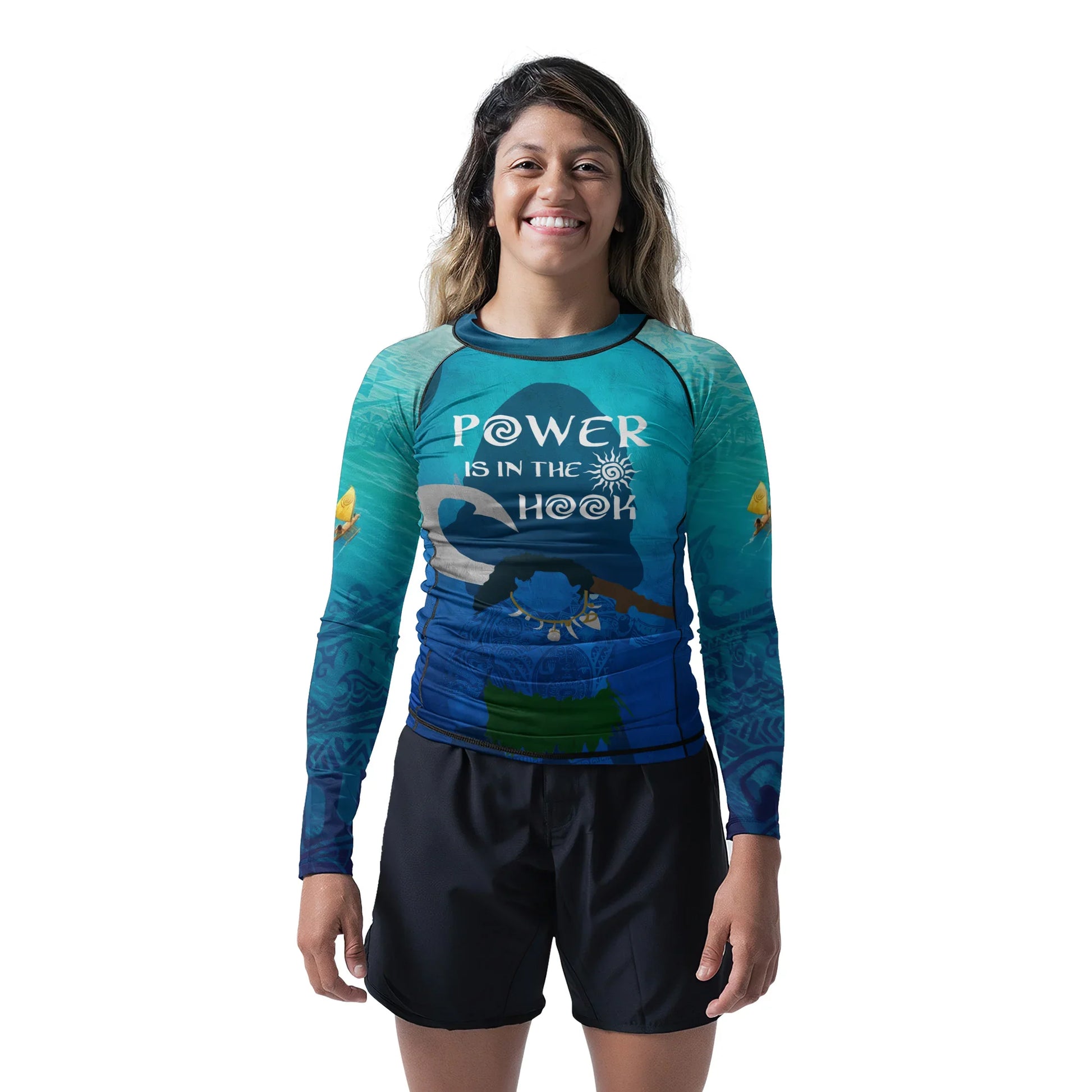 Moana Maui Hook Rash Guard