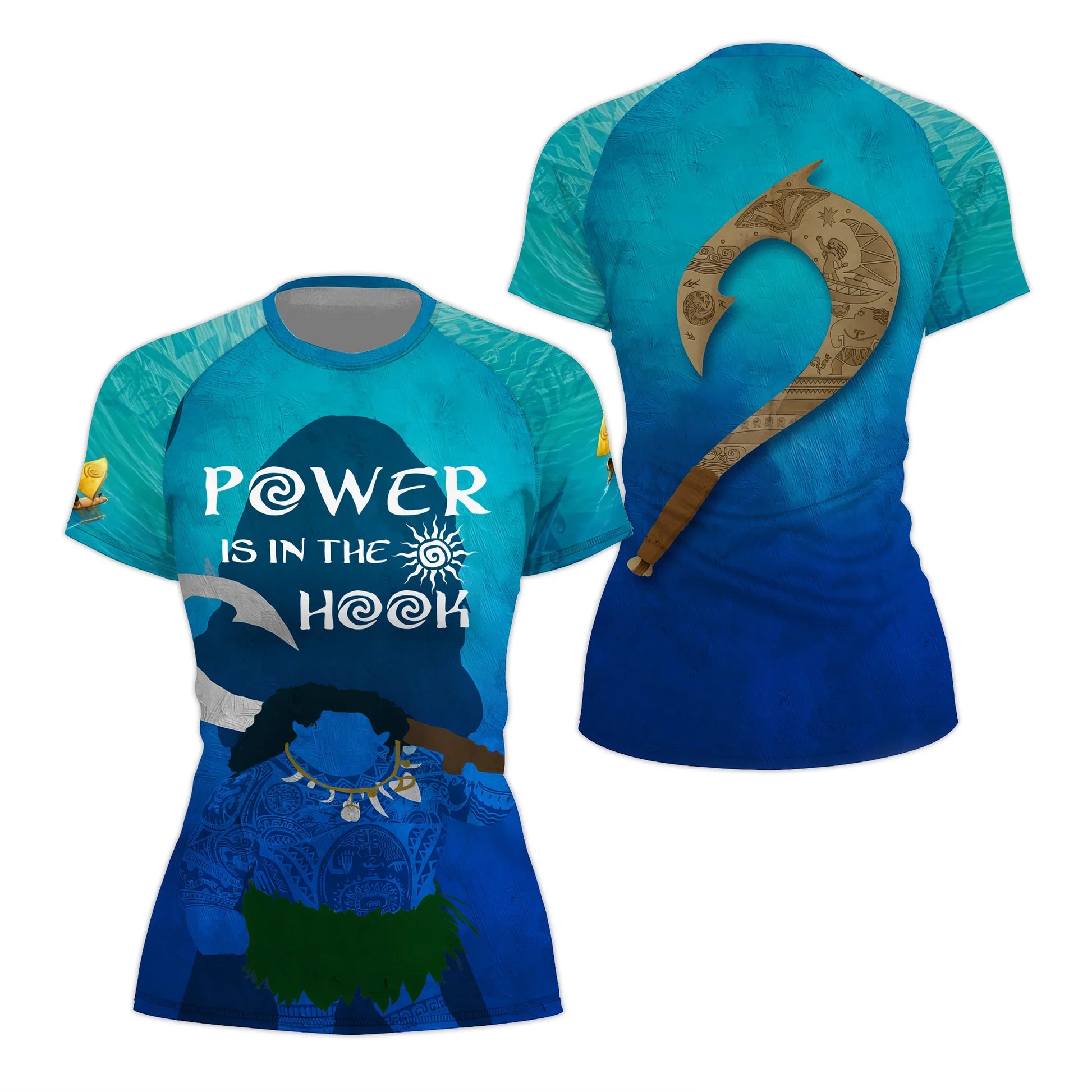 Moana Maui Hook Rash Guard