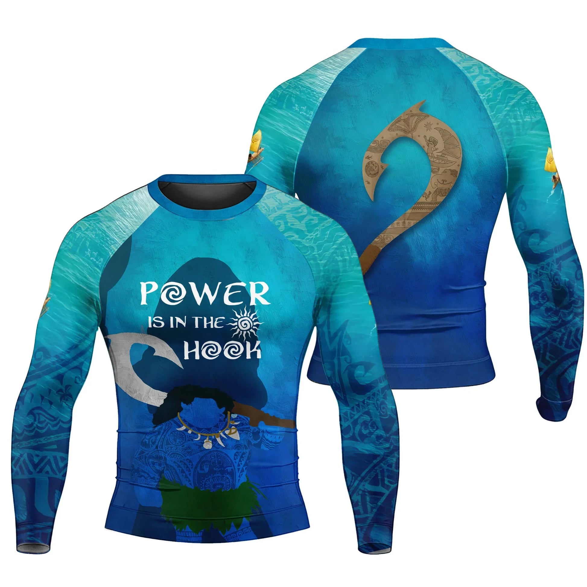 Moana Maui Hook Rash Guard