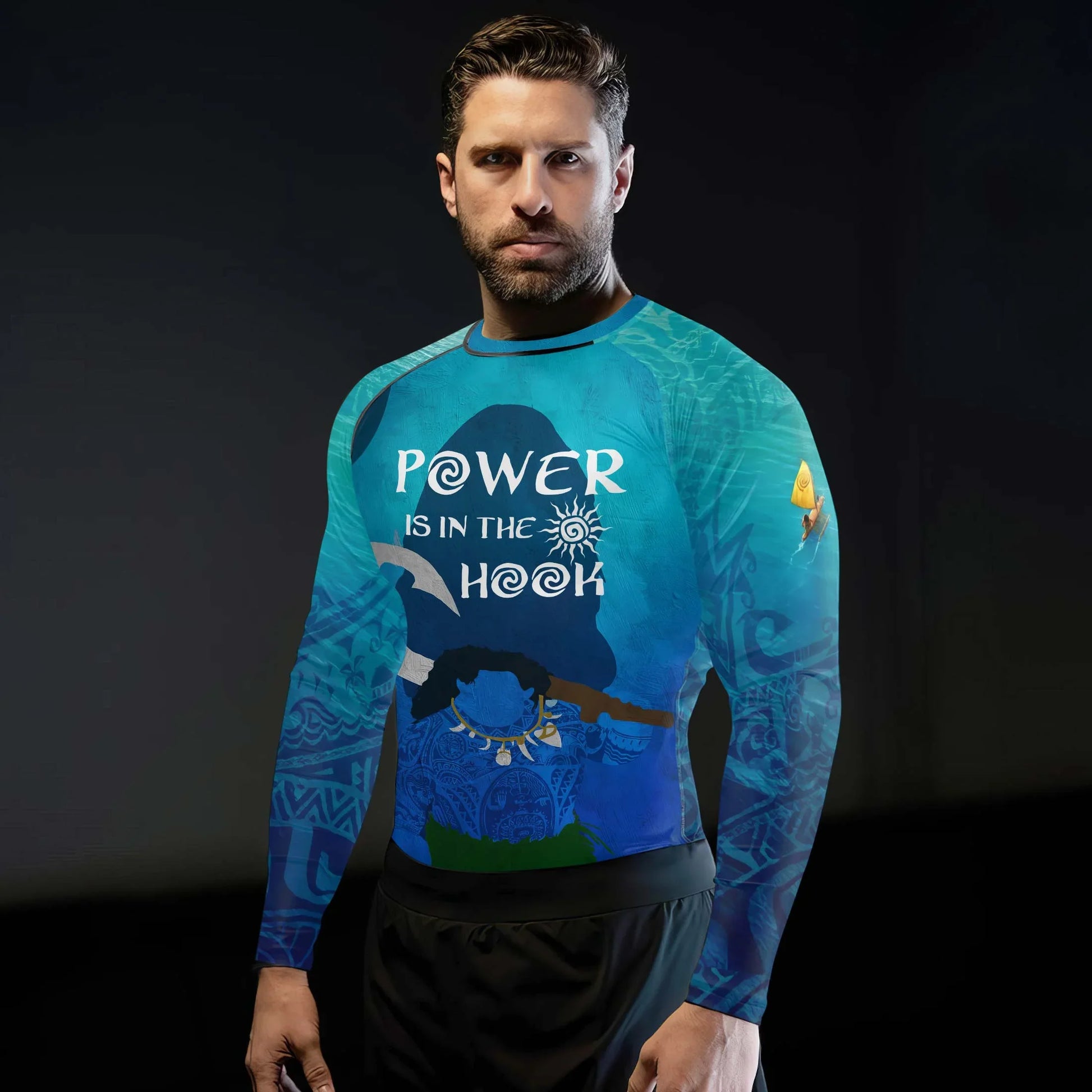 Moana Maui Hook Rash Guard