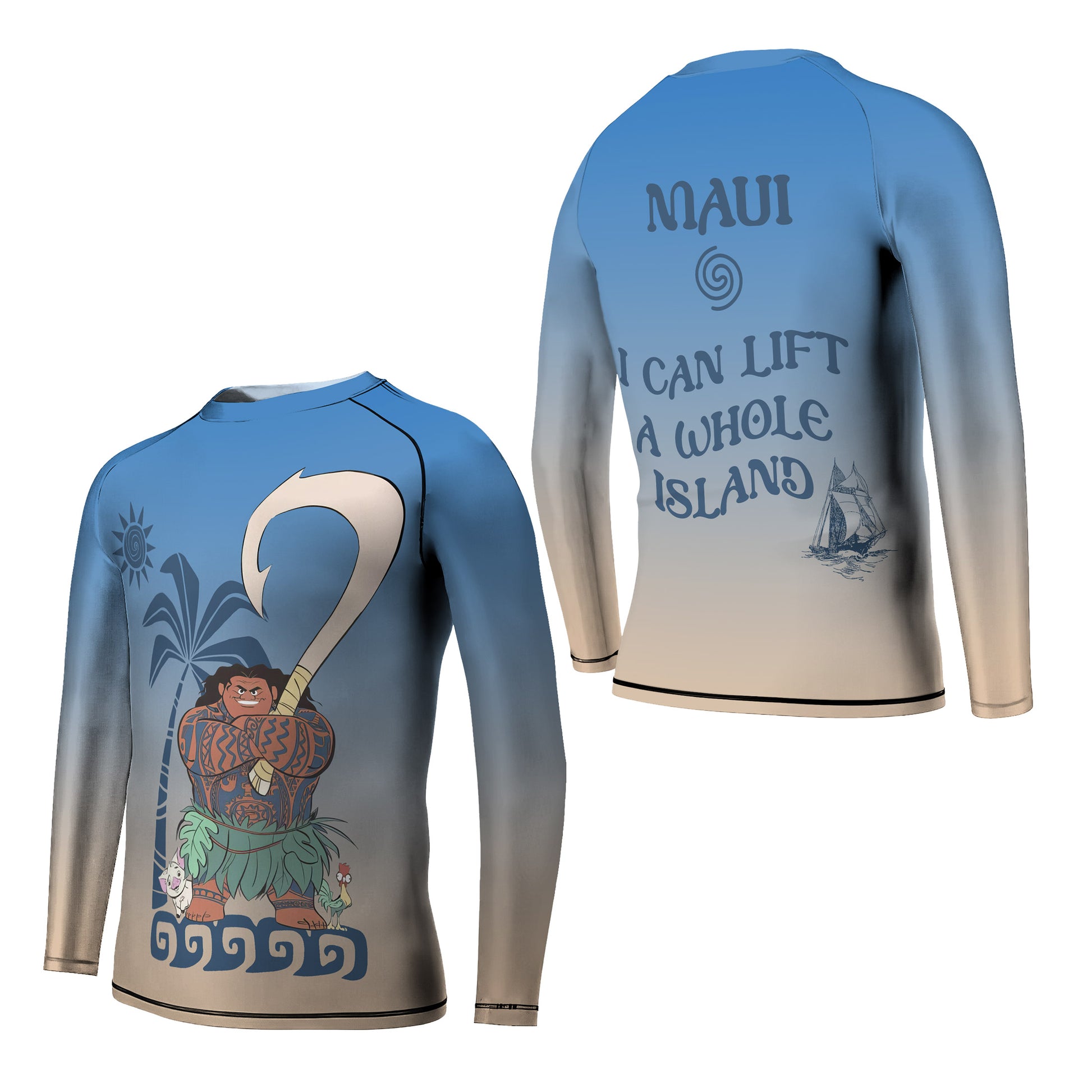 Moana Maui Kids Rash Guard