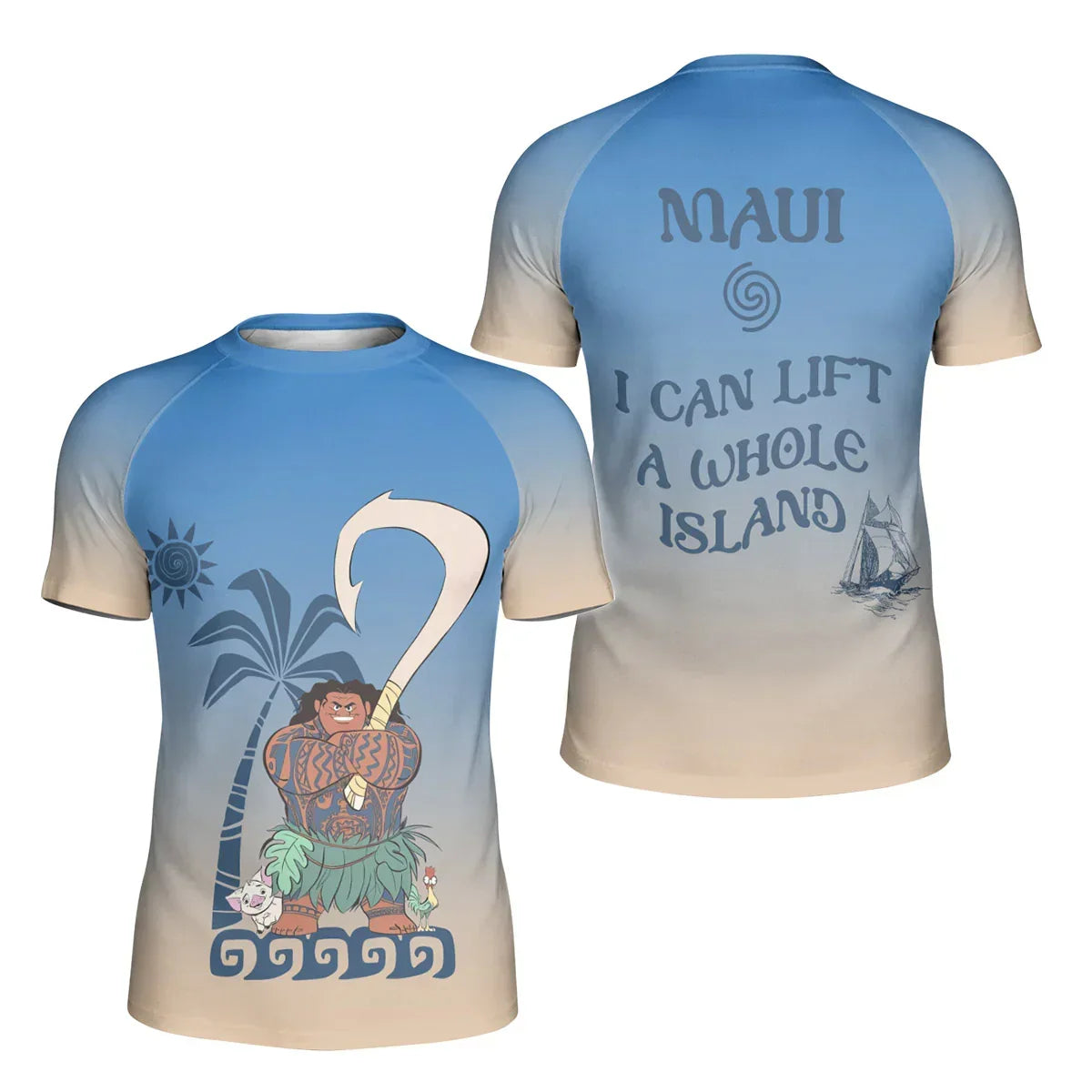 Moana Maui Kids Rash Guard