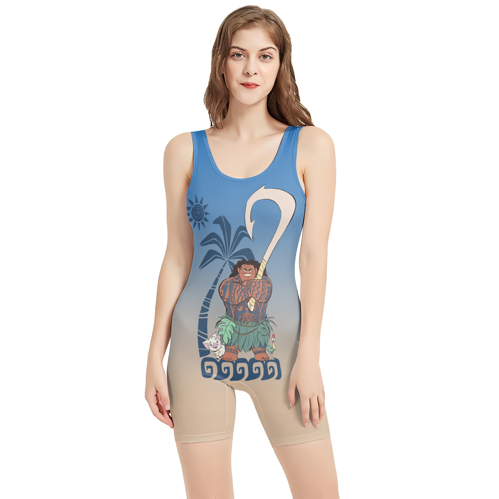 Moana Maui Wrestling Singlet