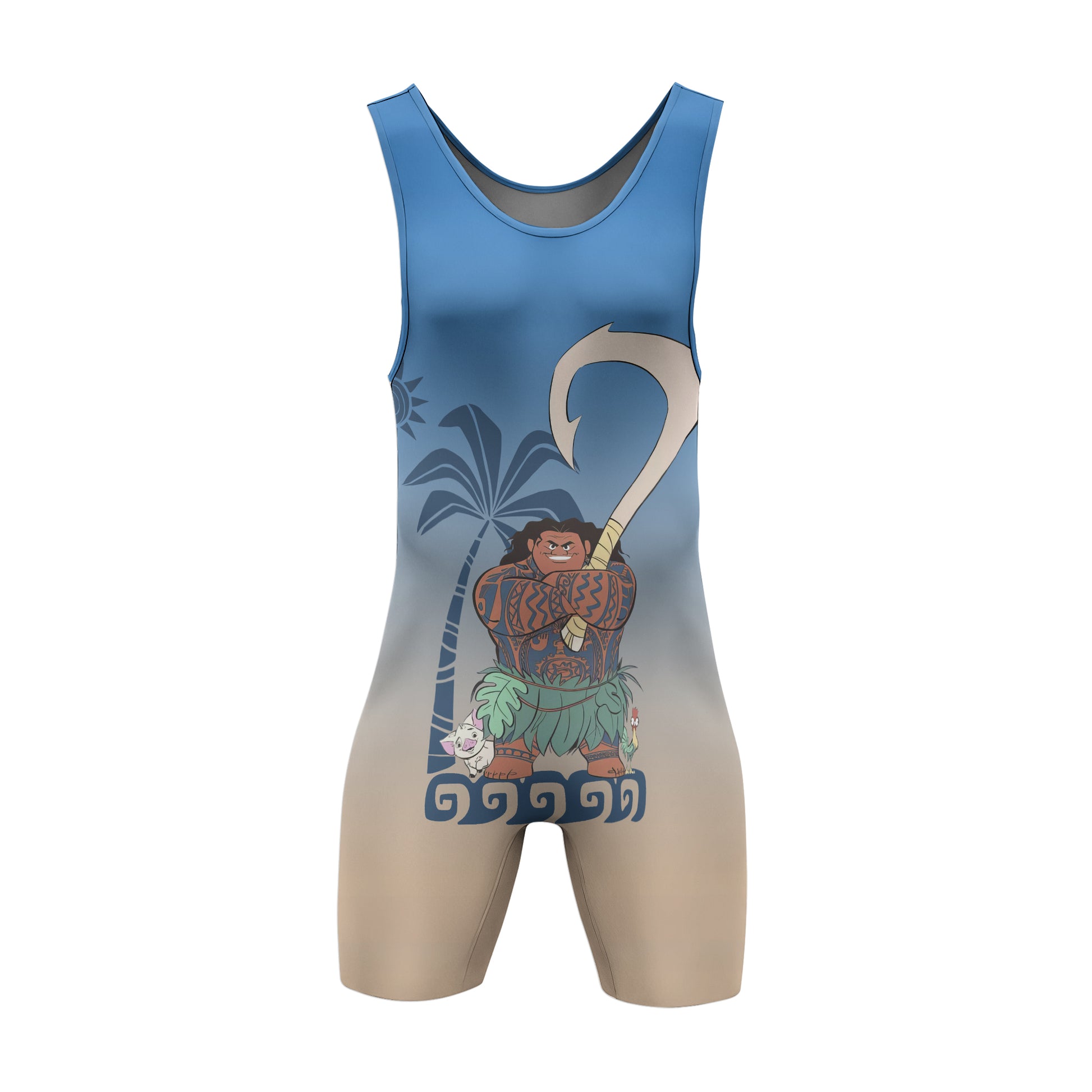 Moana Maui Wrestling Singlet
