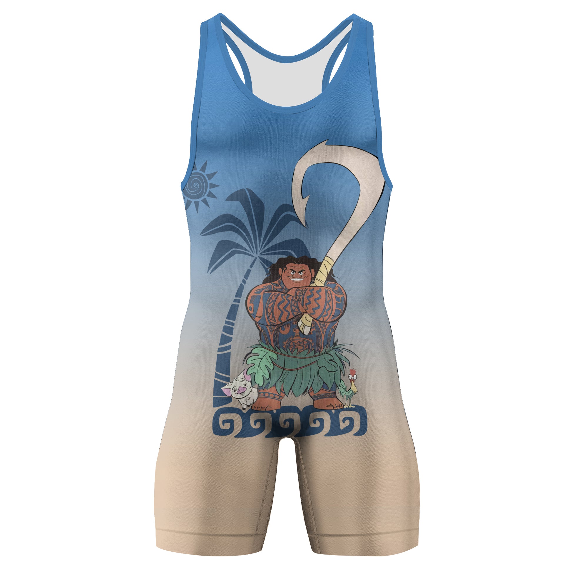 Moana Maui Wrestling Singlet