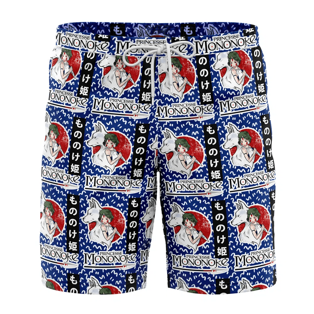 Mononoke Hime Swim Trunks