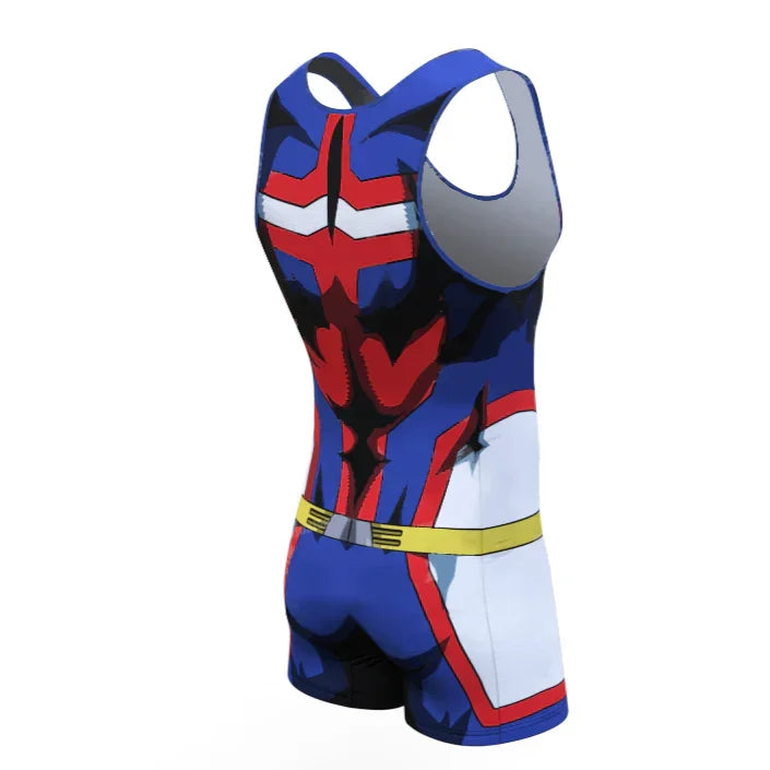 My Hero Academia All Might Wrestling Singlet
