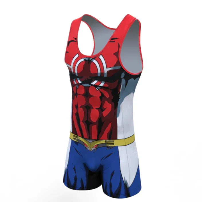 My Hero Academia All Might Wrestling Singlet