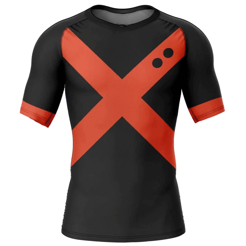 My Hero Academia Bakugo Hero Uniform Rash Guard | Anime Rash Guard