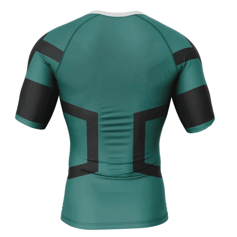 My Hero Academia Deku Hero Uniform Rash Guard | Anime Rash Guard