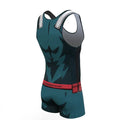 My Hero Academia Deku Wrestling Singlet