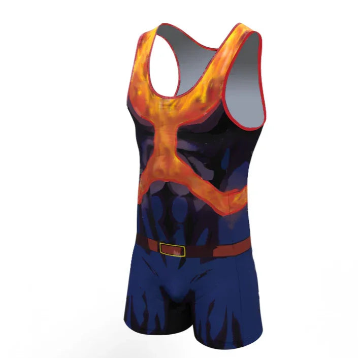 My Hero Academia Endeavor Wrestling Singlet