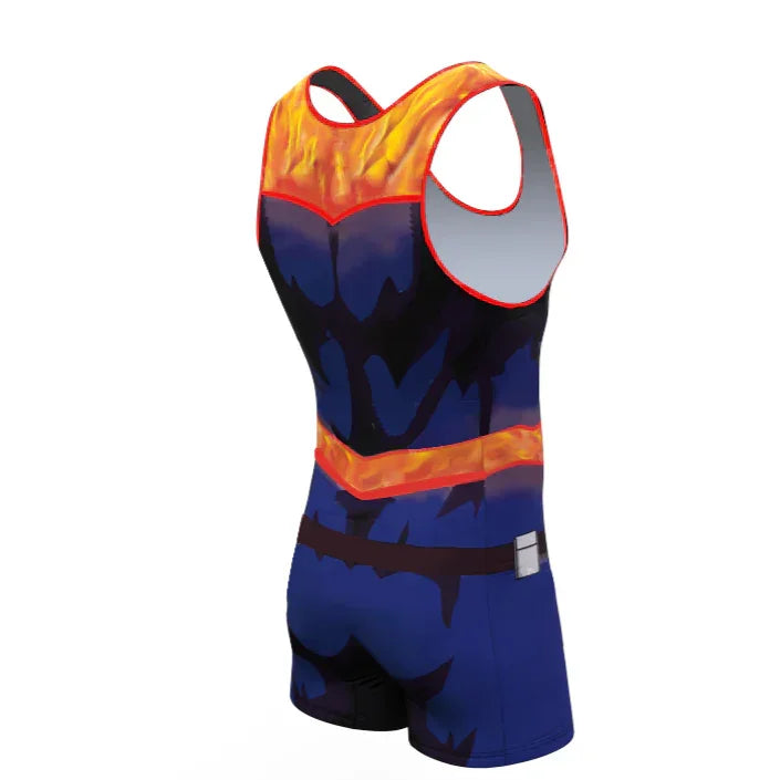 My Hero Academia Endeavor Wrestling Singlet