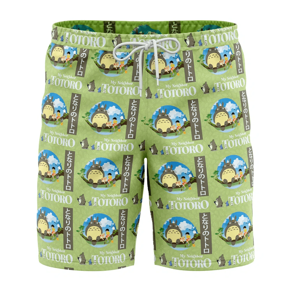 My Neighbor Totoro Swim Trunks